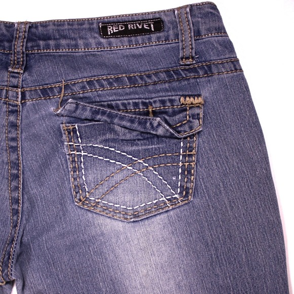 Red Rivet Jeans - Picture 16 of 16